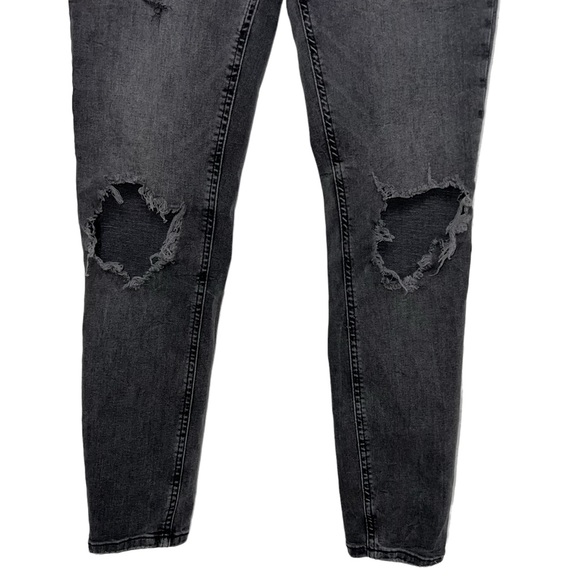 FREE PEOPLE Busted Knee Skinny Jeans Size 29 - Picture 5 of 11